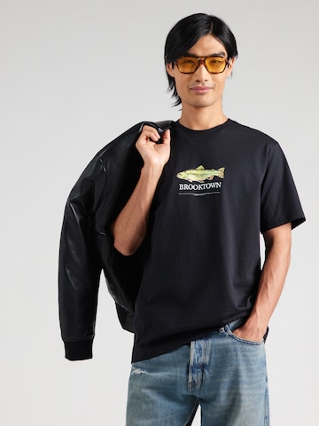 Only & Sons Shirt 'ONSFREDO' in Black: front