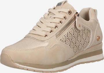 Sneaker bassa di Xti in beige: frontale