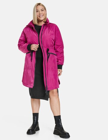 SAMOON Between-Seasons Parka in Pink