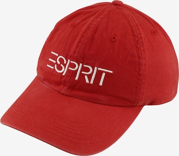 ESPRIT Hut oder Mütze One Size in Rot: Vorderseite