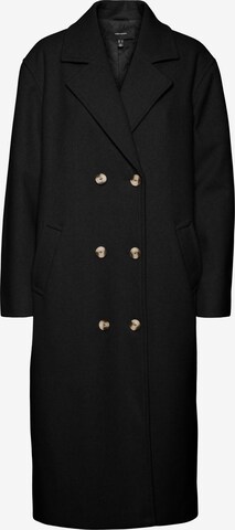 VERO MODA Between-Seasons Coat in Black: front