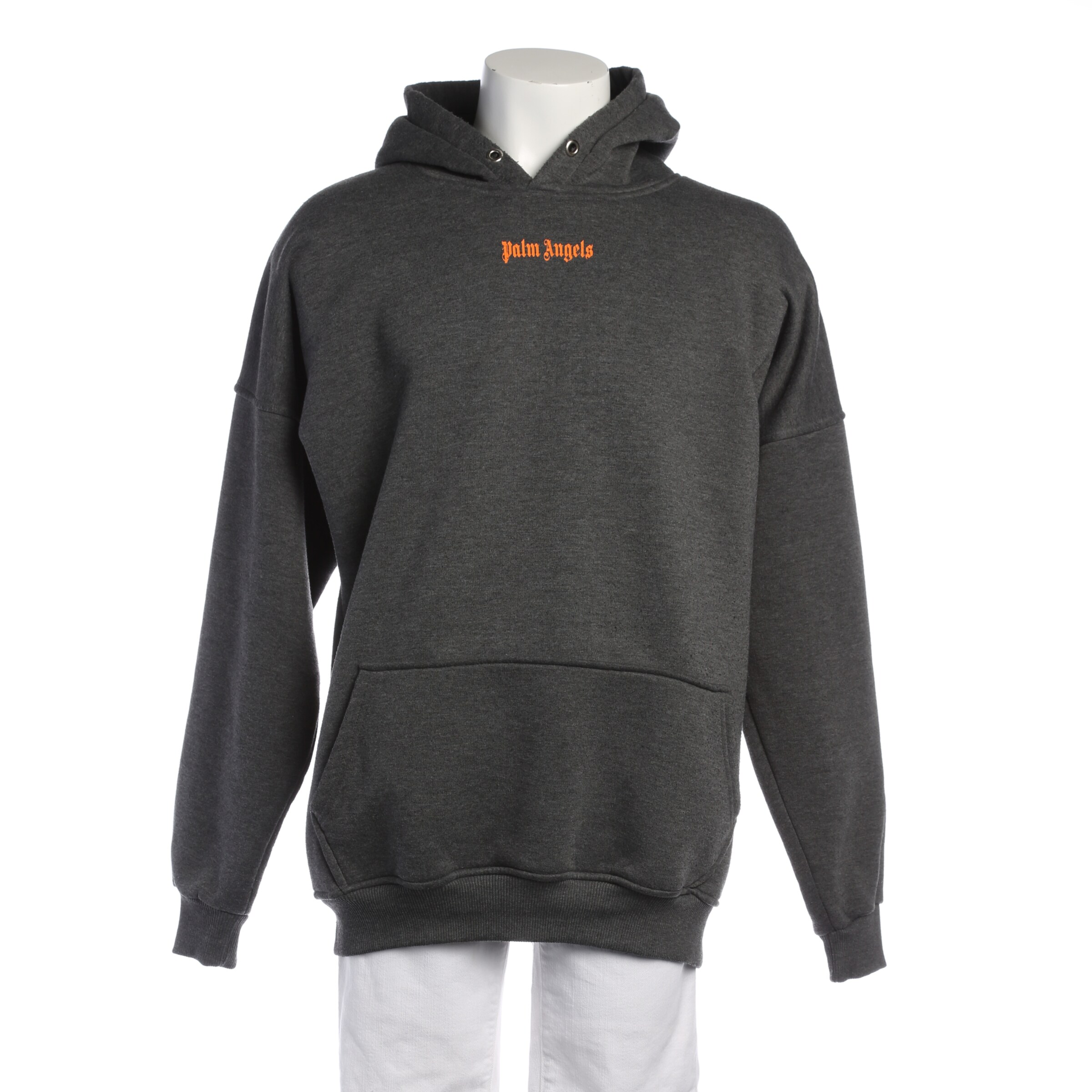 Palm Angels Sweatshirt & Zip-Up Hoodie in XL in Grey: front