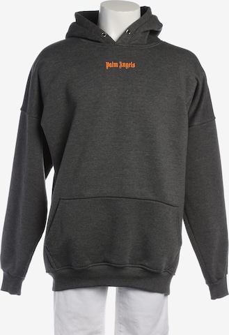 Palm Angels Sweatshirt / Sweatjacke XL in Grau: Vorderseite