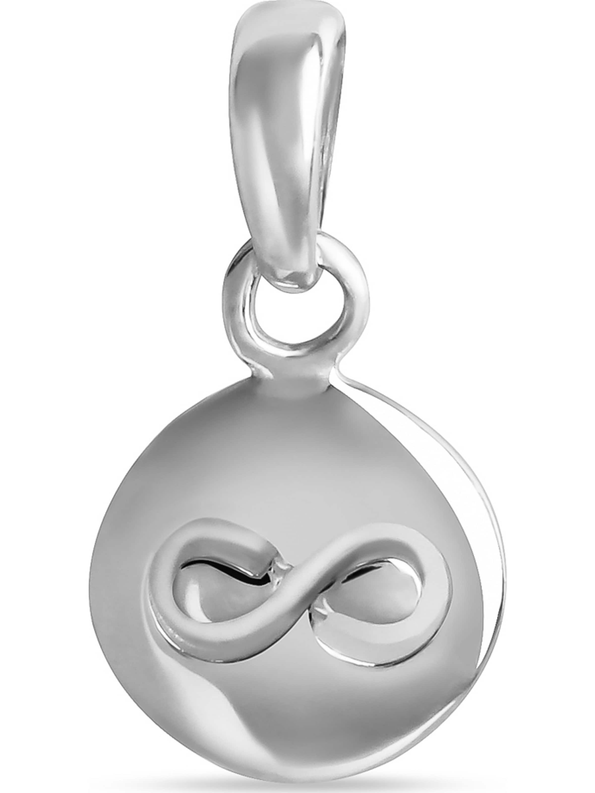 FAVS Pendant in Silver: front