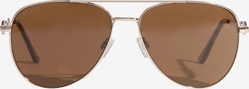Lipsy Sunglasses in Brown: front