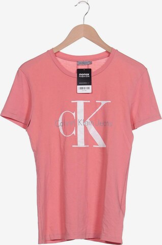 Calvin Klein Jeans T-Shirt S in Pink: predná strana