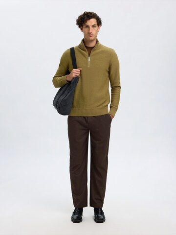 SELECTED Sweater 'SLHAXEL' in Green