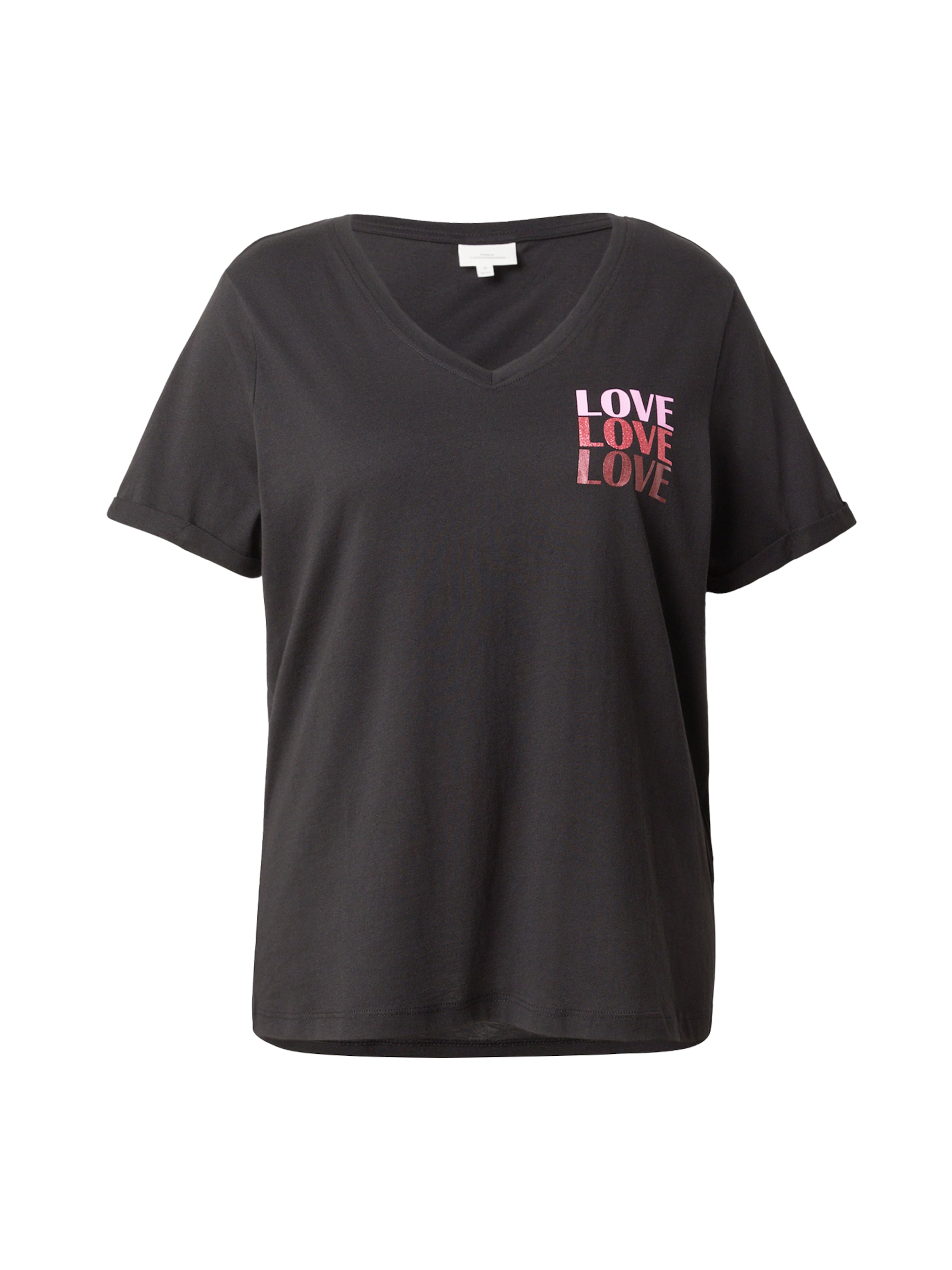ONLY Carmakoma Shirt 'CARBEA' in Black: front