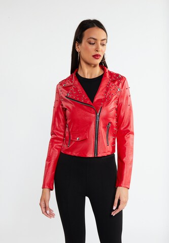 faina Jacke in Rot: predná strana