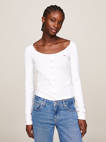 Tommy Jeans Shirt in Weiß: Vorderseite