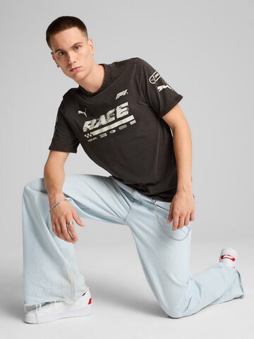 PUMA Koszulka 'F1' w kolorze czarny