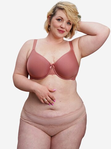 SugarShape T-shirt BH in Bruin