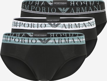 Emporio Armani Slip in Zwart: voorkant