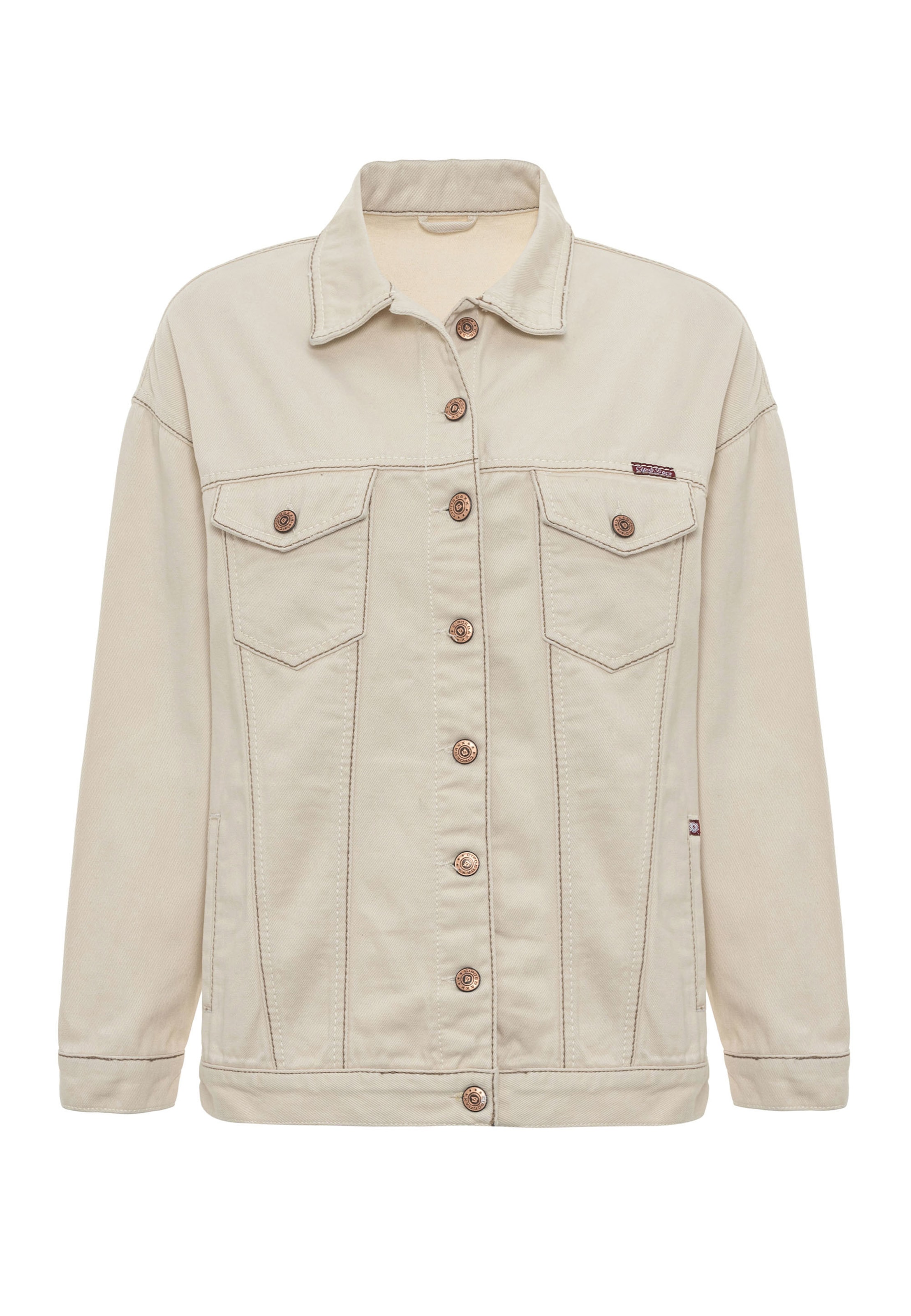 CIPO & BAXX Tussenjas in Beige: voorkant