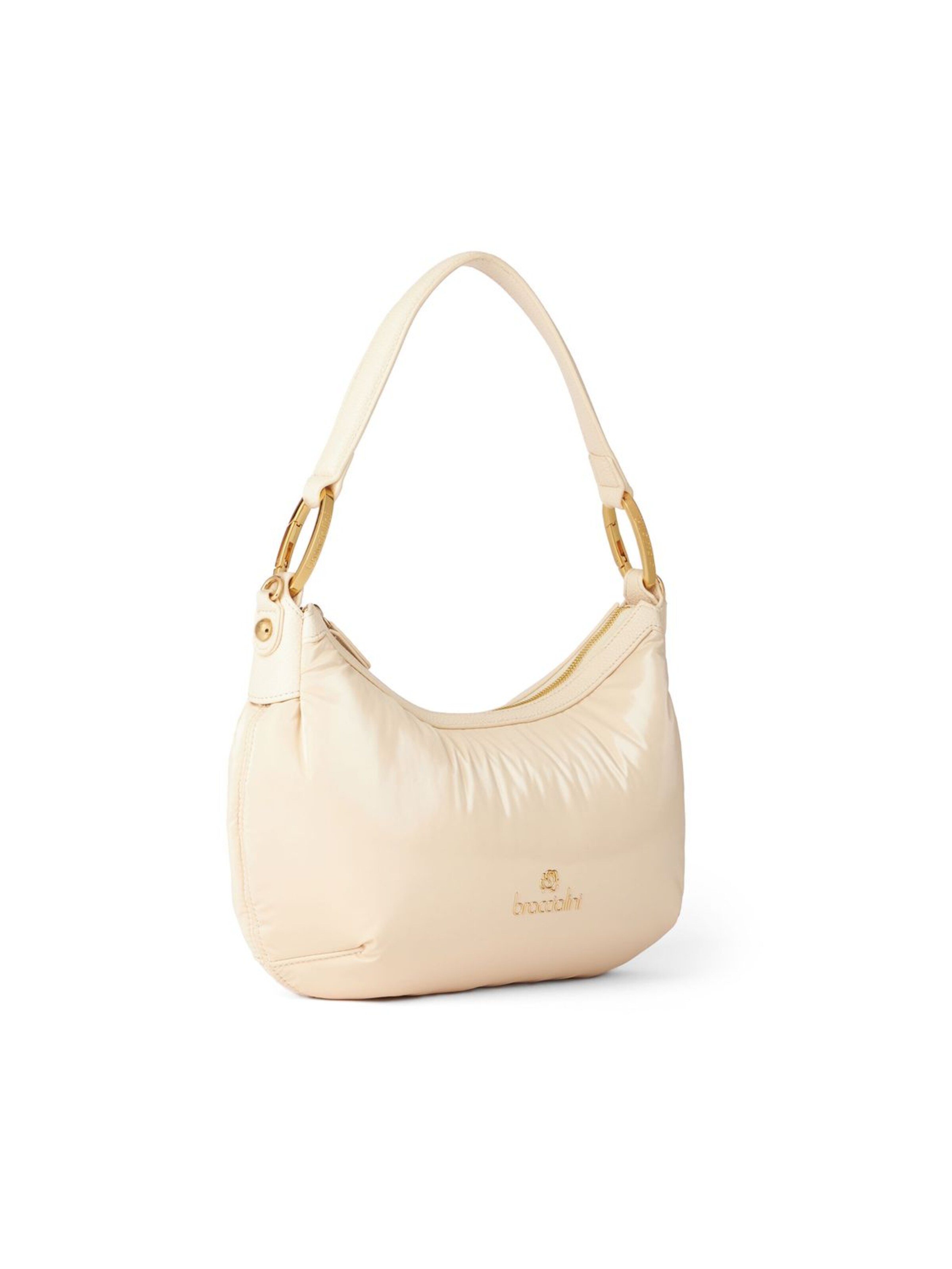 Braccialini Shoulder Bag 'Beth Puffy' in Beige