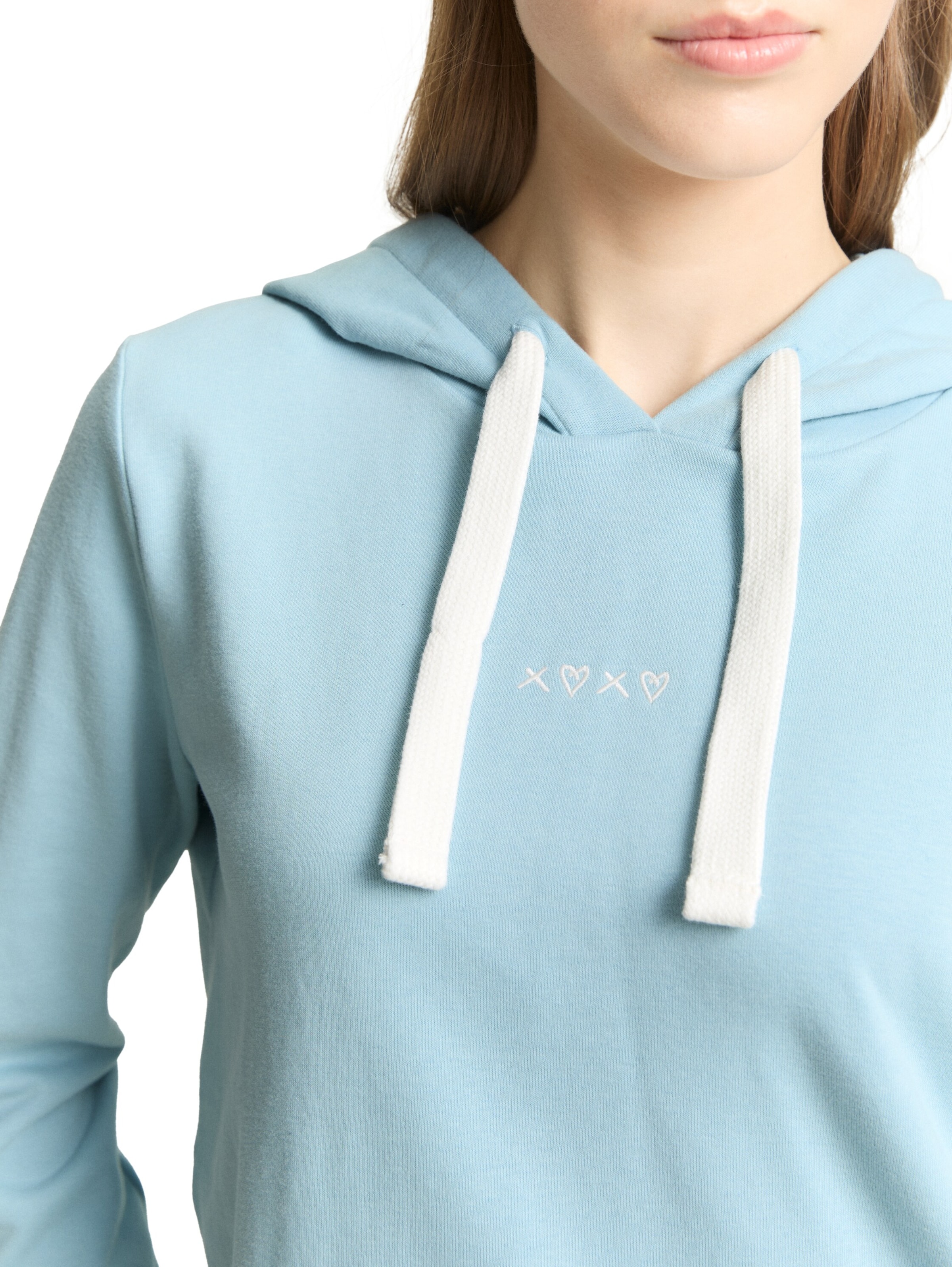 TOM TAILOR DENIM Sweatshirt in Blue