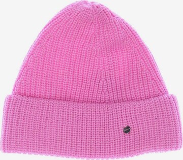 CODELLO Hat & Cap in One size in Pink: front