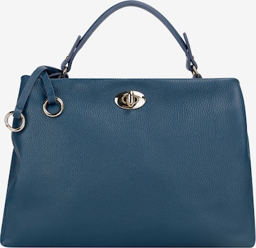 Usha - Bolso de mano en azul: frente