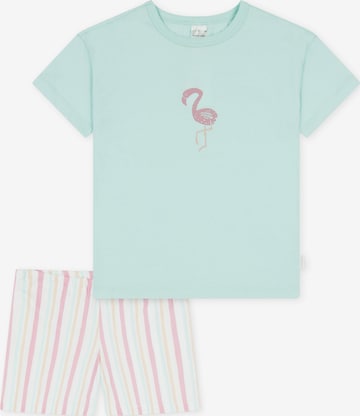 Pyjama ' Natural Love ' SCHIESSER en vert : devant