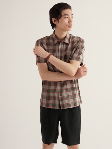 Regular fit Camicia 'Skylight Cave' di Seasalt Cornwall in colori misti: frontale