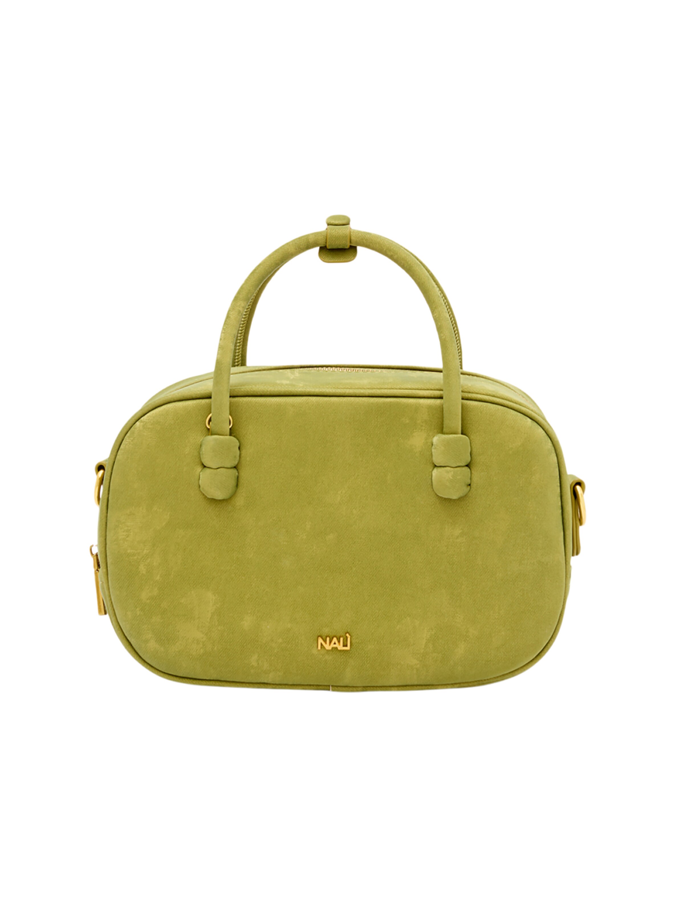 Borsa a mano 'LEO' di NALì in verde: frontale