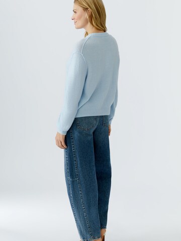 OUI Strickjacke 'Ilaya' in Blau