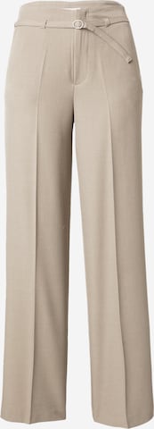 Regular Pantalon à plis 'HELENE' ONLY en marron : devant