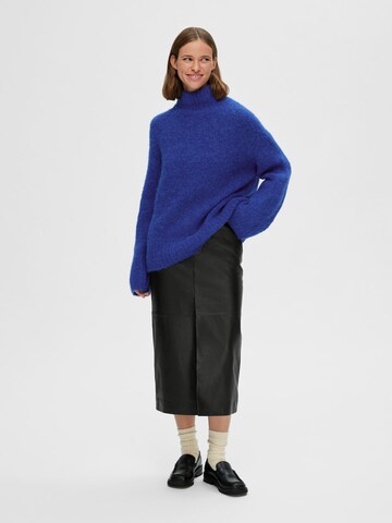 SELECTED FEMME Pullover in Blau