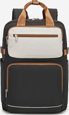 Kono Backpack in Black: front