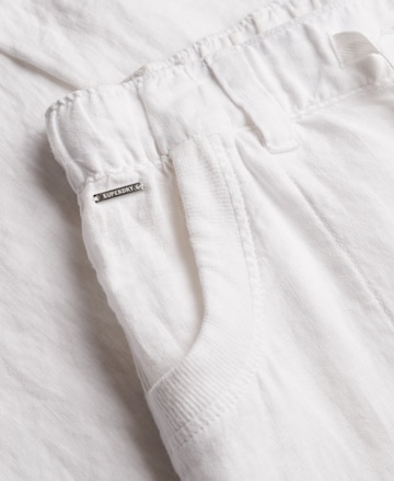Superdry & Co Baggy Broek in Wit