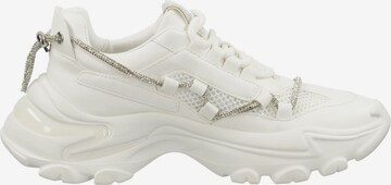 STEVE MADDEN Platform trainers in White