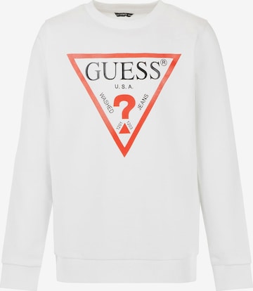 GUESS Sweatshirt in White: front