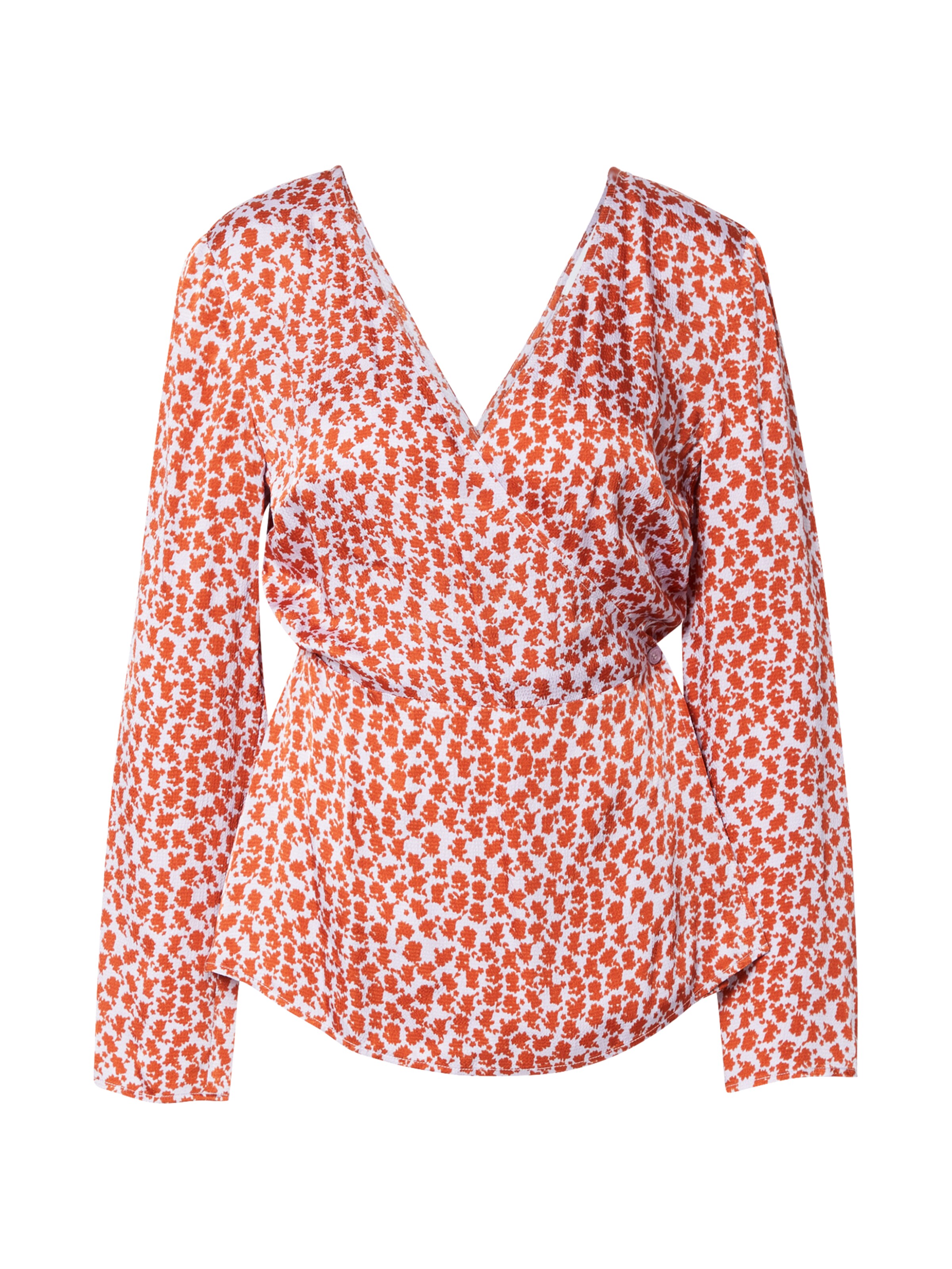 Samsøe Samsøe Blúzka 'ADELA' - Hnedá: predná strana