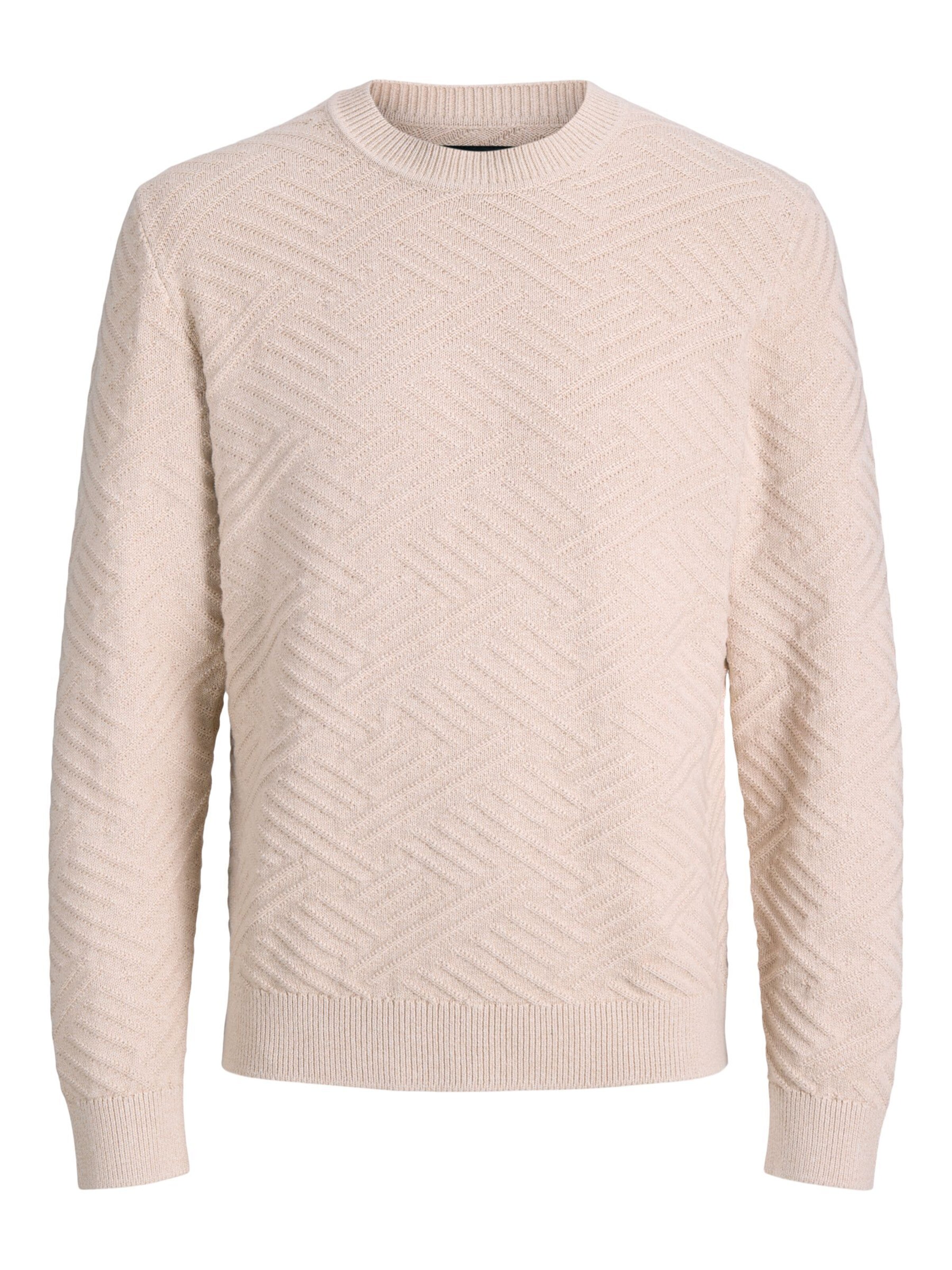 Pull-over JACK & JONES en beige : devant