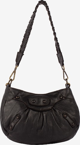 IZIA Shoulder Bag in Black: front