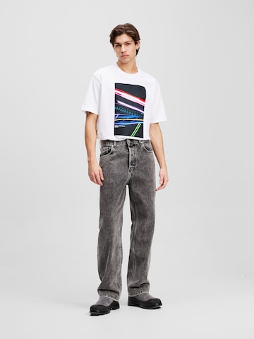 Loosefit Jeans di KARL LAGERFELD JEANS in nero: frontale