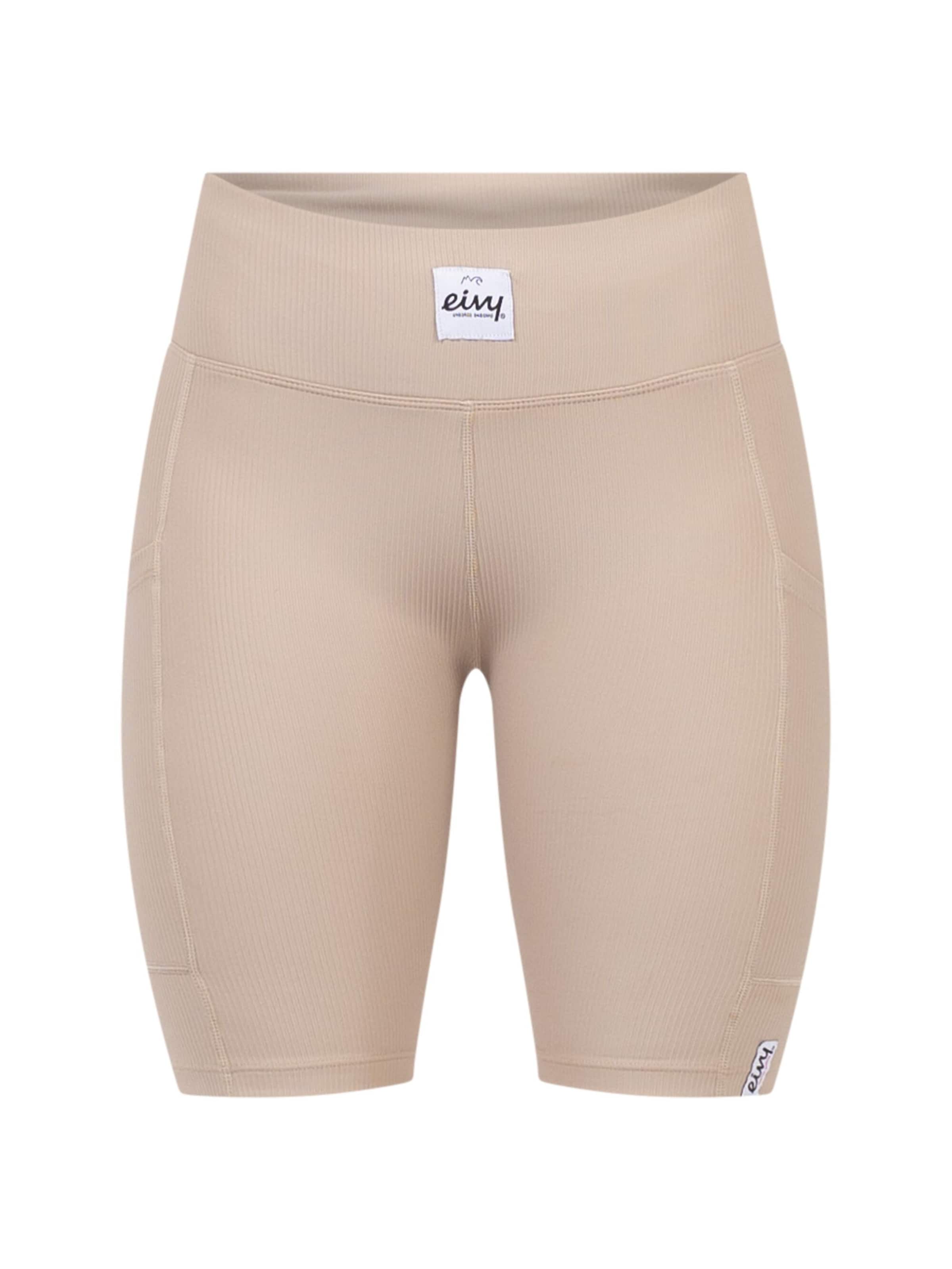 Skinny Pantalon de sport Eivy en beige : devant