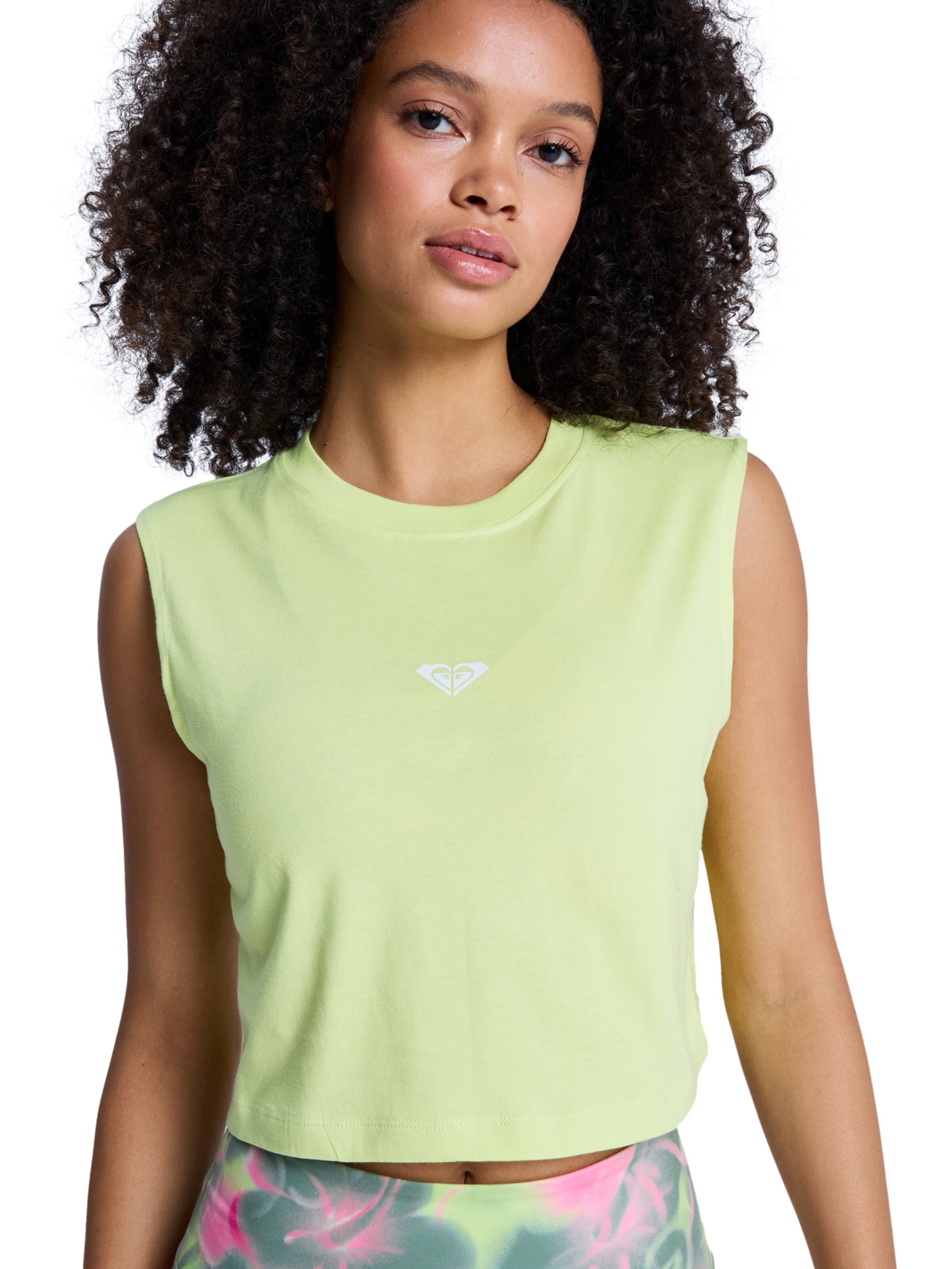 ROXY Sports Top 'Essential' in Green: front