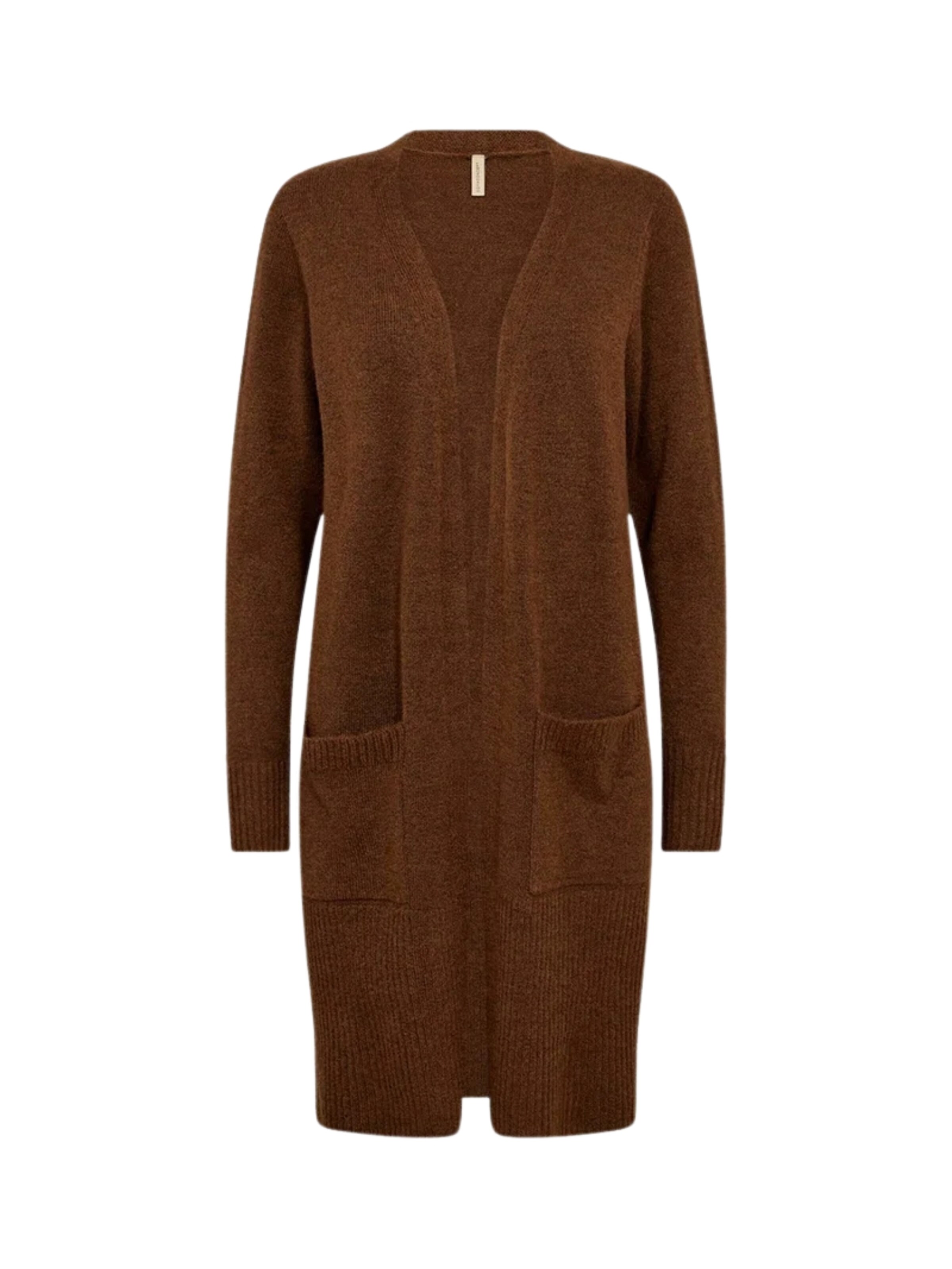 Cardigan 'Nessie 58' Soyaconcept en marron : devant
