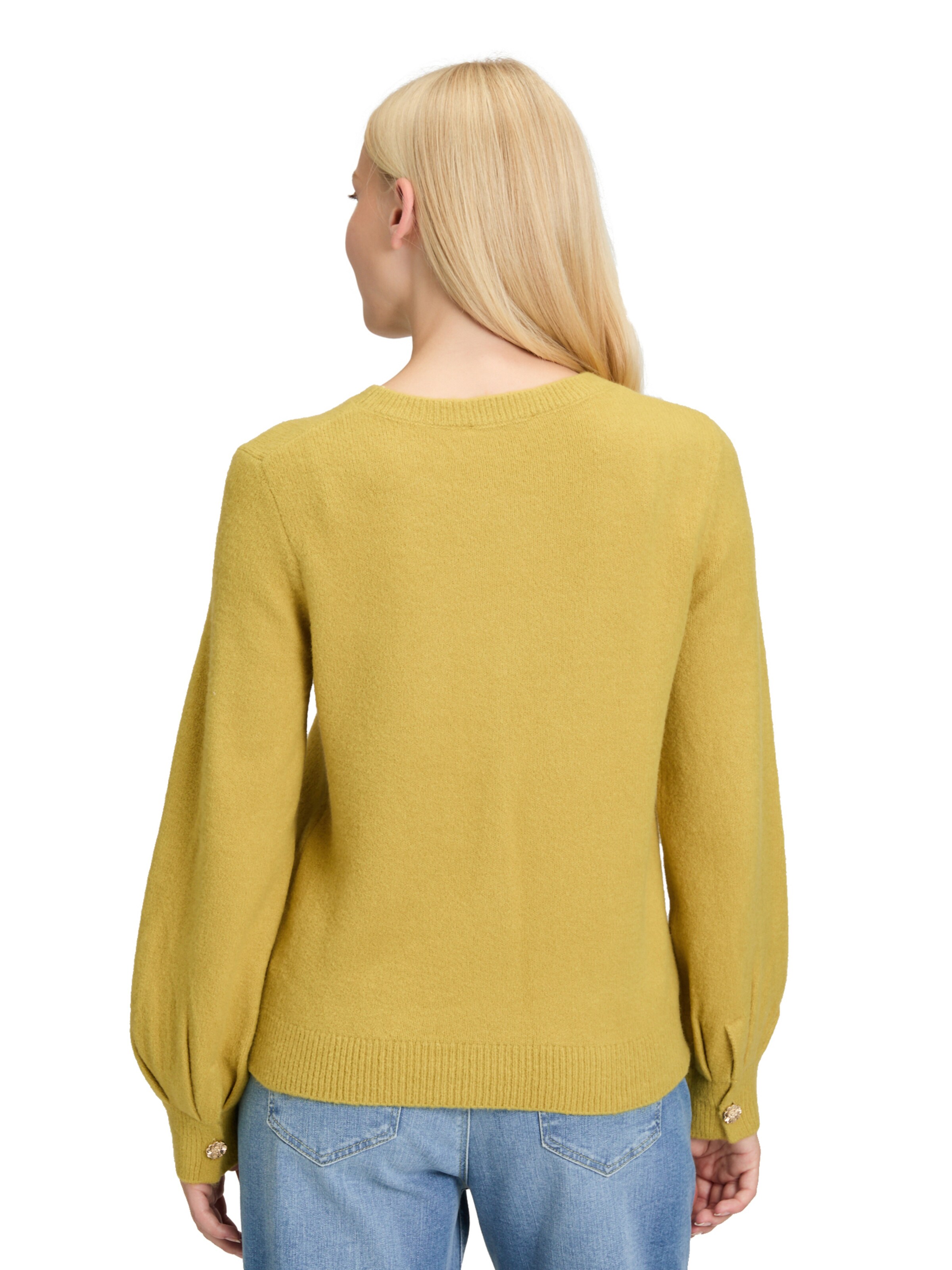 Cartoon Sweater in Gold