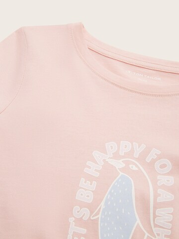 T-Shirt TOM TAILOR en rose