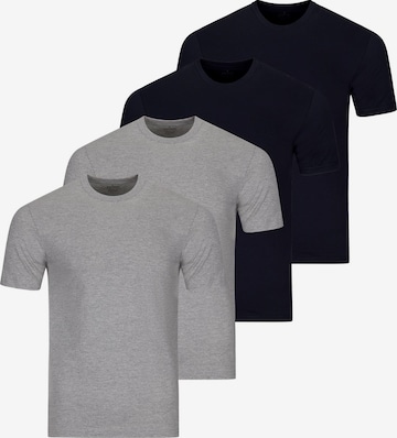 Ragman Onderhemd 'Basic' in Grijs: voorkant