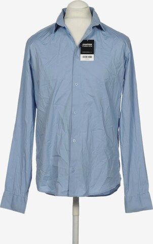 Casual Friday Button Up Shirt in L in Blue: front