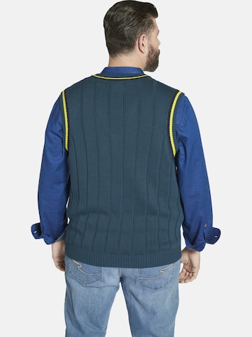 Charles Colby Sweater Vest ' Earl Charles ' in Blue