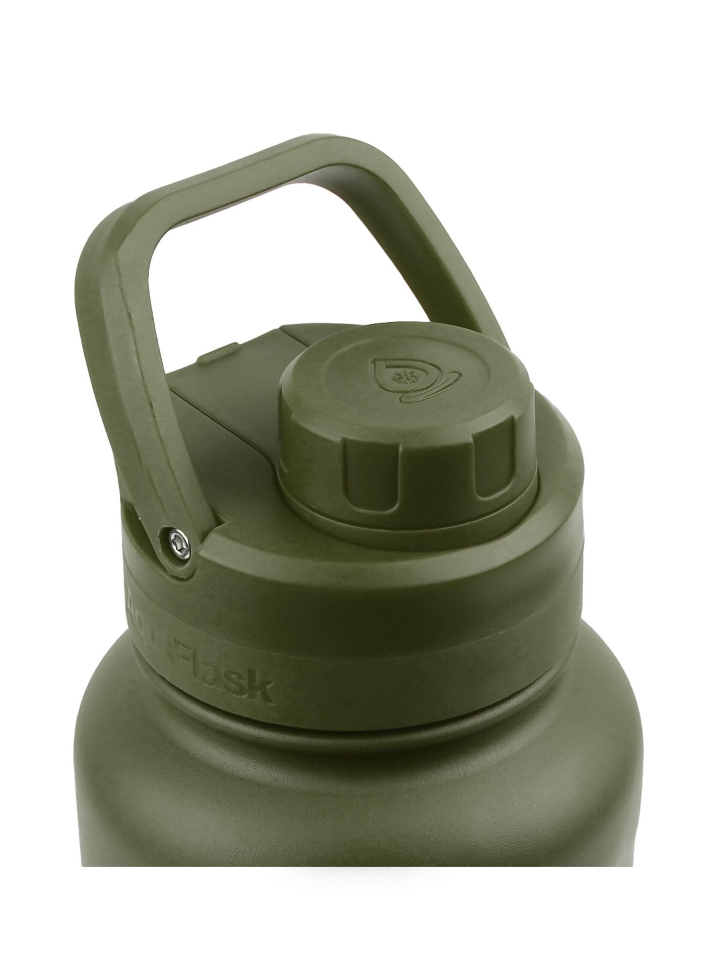 AquaFlask Láhev na vodu 'AquaFlask Termoláhev REGULAR+ 1,18l' – zelená