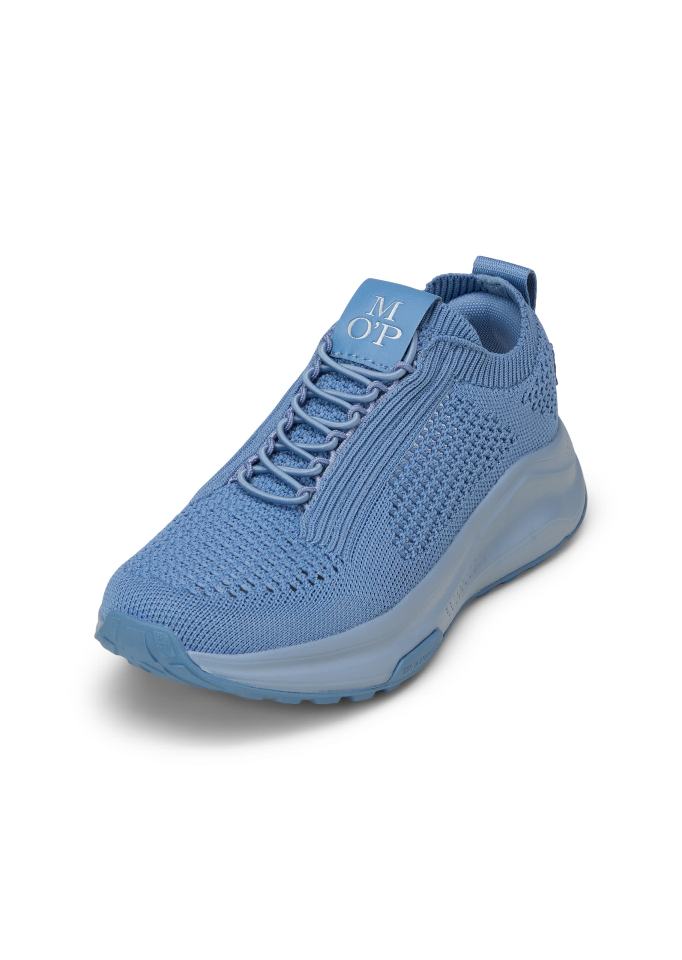 Marc O'Polo Platform trainers 'Liv' in Blue: front