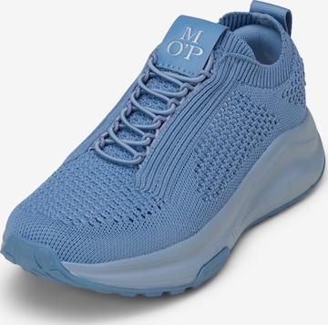 Baskets basses 'Liv' Marc O'Polo en bleu : devant