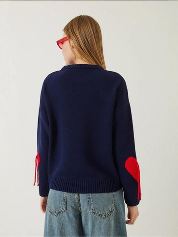 Pull-over 'Pullover' Bianco Lucci en mélange de couleurs