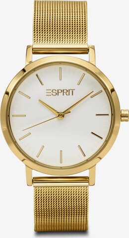 ESPRIT Analoog horloge in Goud: voorkant