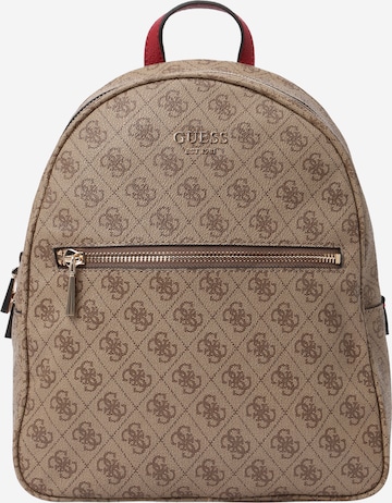 Sac à dos 'Vikky' GUESS en marron : devant